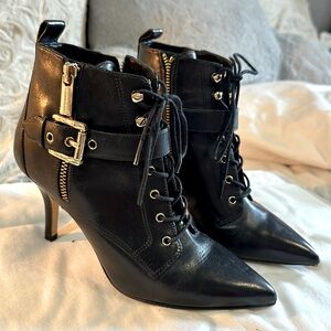 Black MK Booties